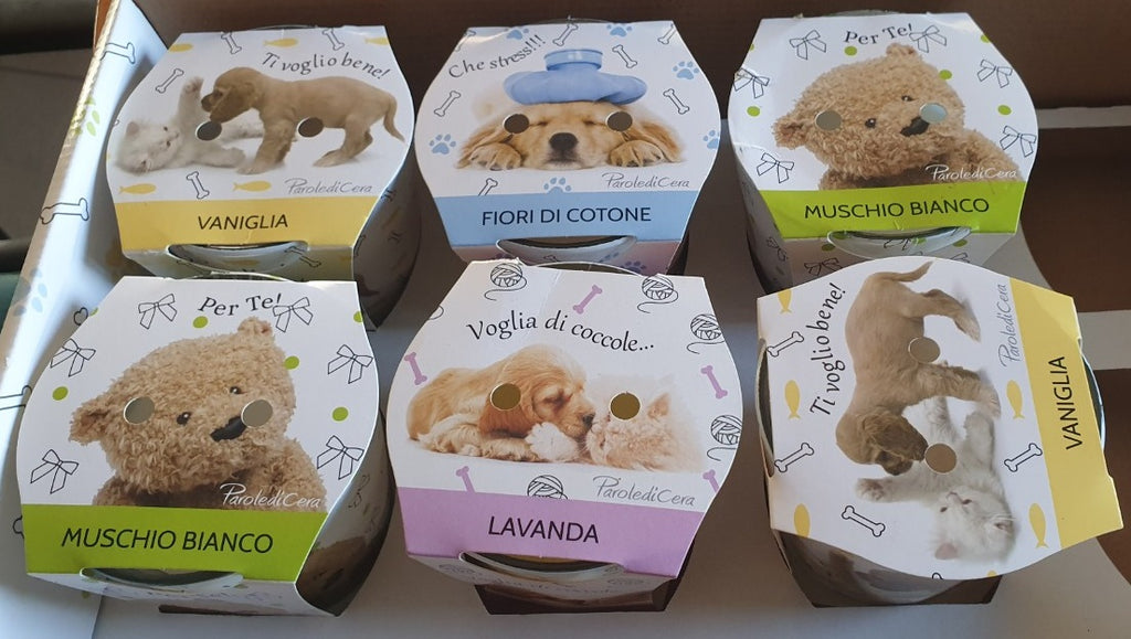 świeca w szkle ANIMALS