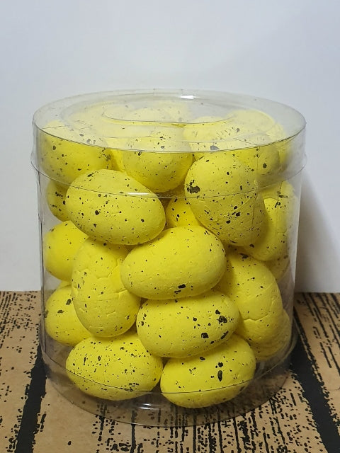 jajka w kloszu 3cm ŻÓŁTE 36szt 7728
