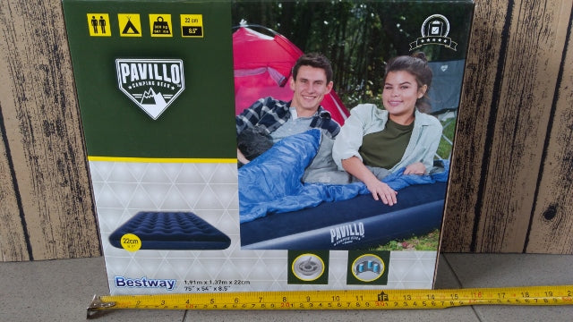 materac flokowany  1,91x1,37x22cm BESTWAY | 67002