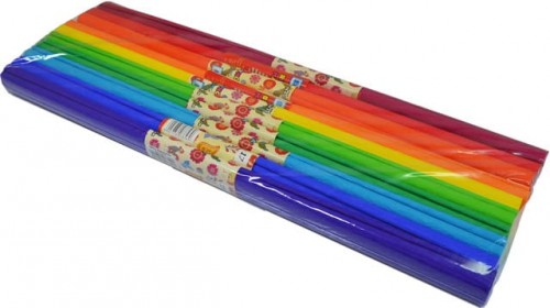 bibuła 10szt. mix kolorów SPECTRUM