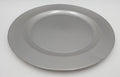 talerz plastikowy  fi-24 srebrny 12szt 34-44