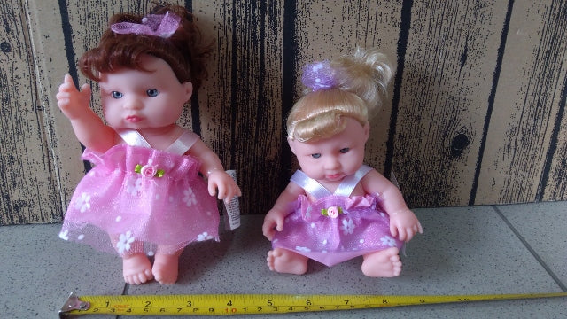 lalka w sukience 16cm | HLH49