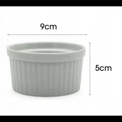 kokilka 200ml do zapiekania brulee 9cm żaroodporna miseczka miska pojemnik TR-16-1215A
