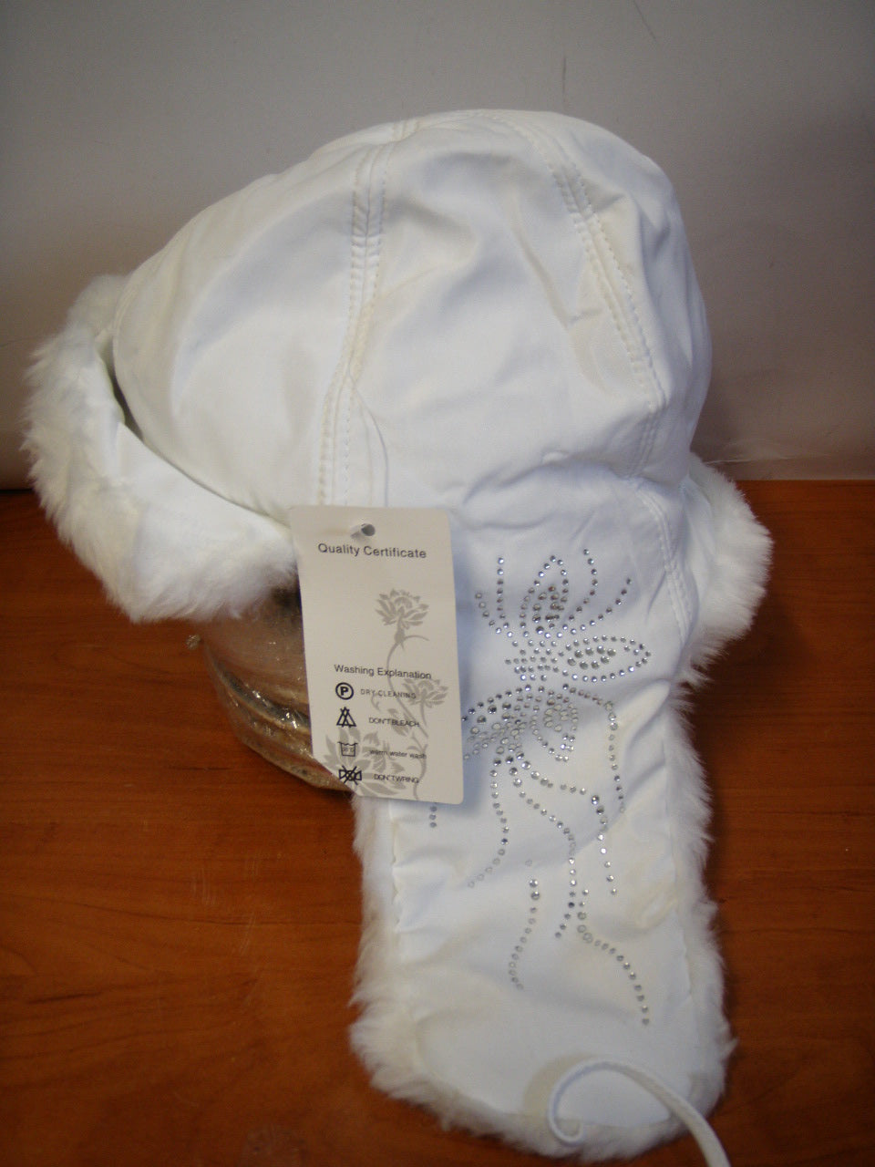czapka uszatka mix wzorów 814