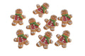piernikowy ludzik nalepka 8szt. 2,5cm x 0,5cm x 3cm  RD23B-2365