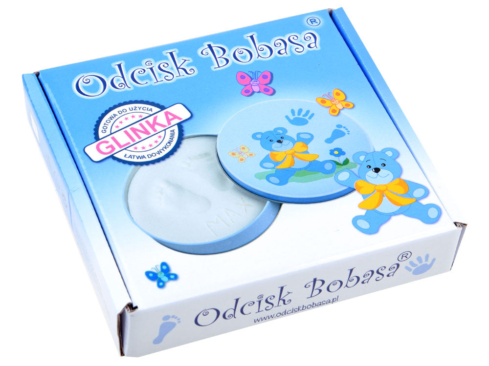 odcisk bobasa rączki pamiątka + glinka | ZA4025 NI