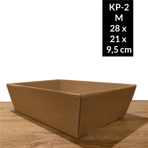 kosz prezentowy 28x21x9,5cm 10szt.  | KP-2