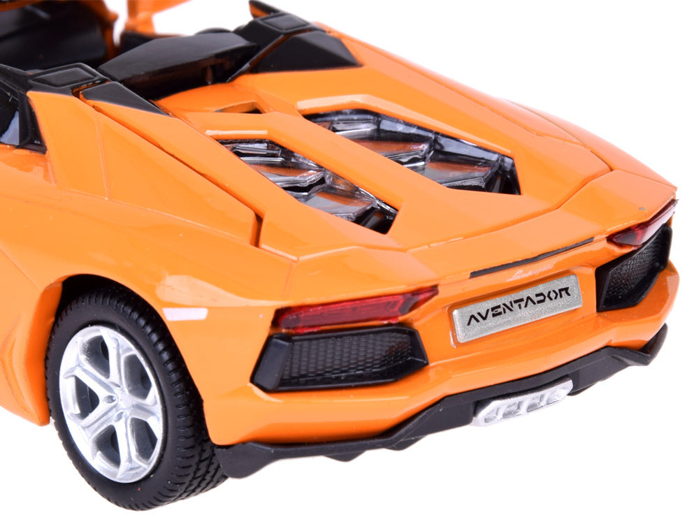 auto metalowe model Lamborghini Aventador Roadster 1:32 interaktywny MSZ ZA5053