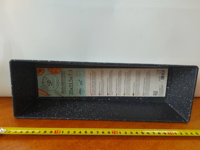 blacha do pieczenia  fakturowana keksówka forma 35 x  11,5 x 7,3 cm MARM