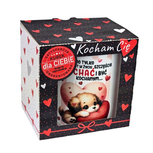 kubek ceramiczny JEDNO JEST W ŻYCIU SZCZĘŚCIE 3309-WAL3