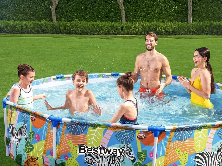 basen stelażowy Safari 305x66cm Bestway | 56985