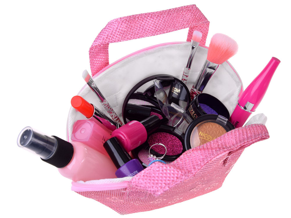kosmetyczka z kosmetykami zestaw do makijażu makeup | ZA4799