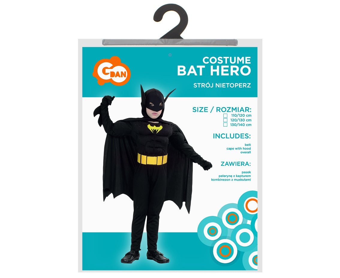 strój karnawałowy NIETOPERZ/BATMAN STNTP-LU110