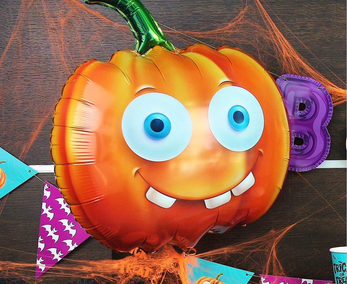 balon foliowy Dynia BOO! 44x43 cm BF-HDYN