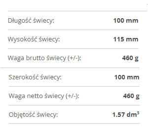 lampion na tea light SNOWMAN 115/100/100mm