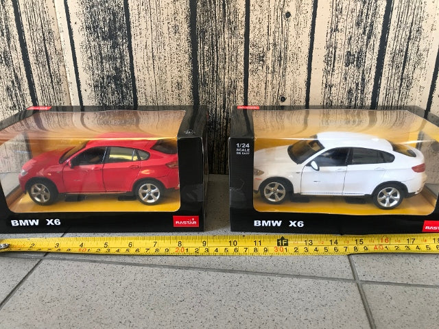 auto metalowe 1:24 BMW X6