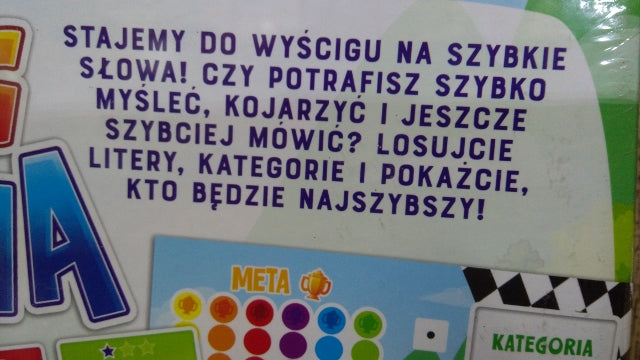 gra Wyścig na słowa