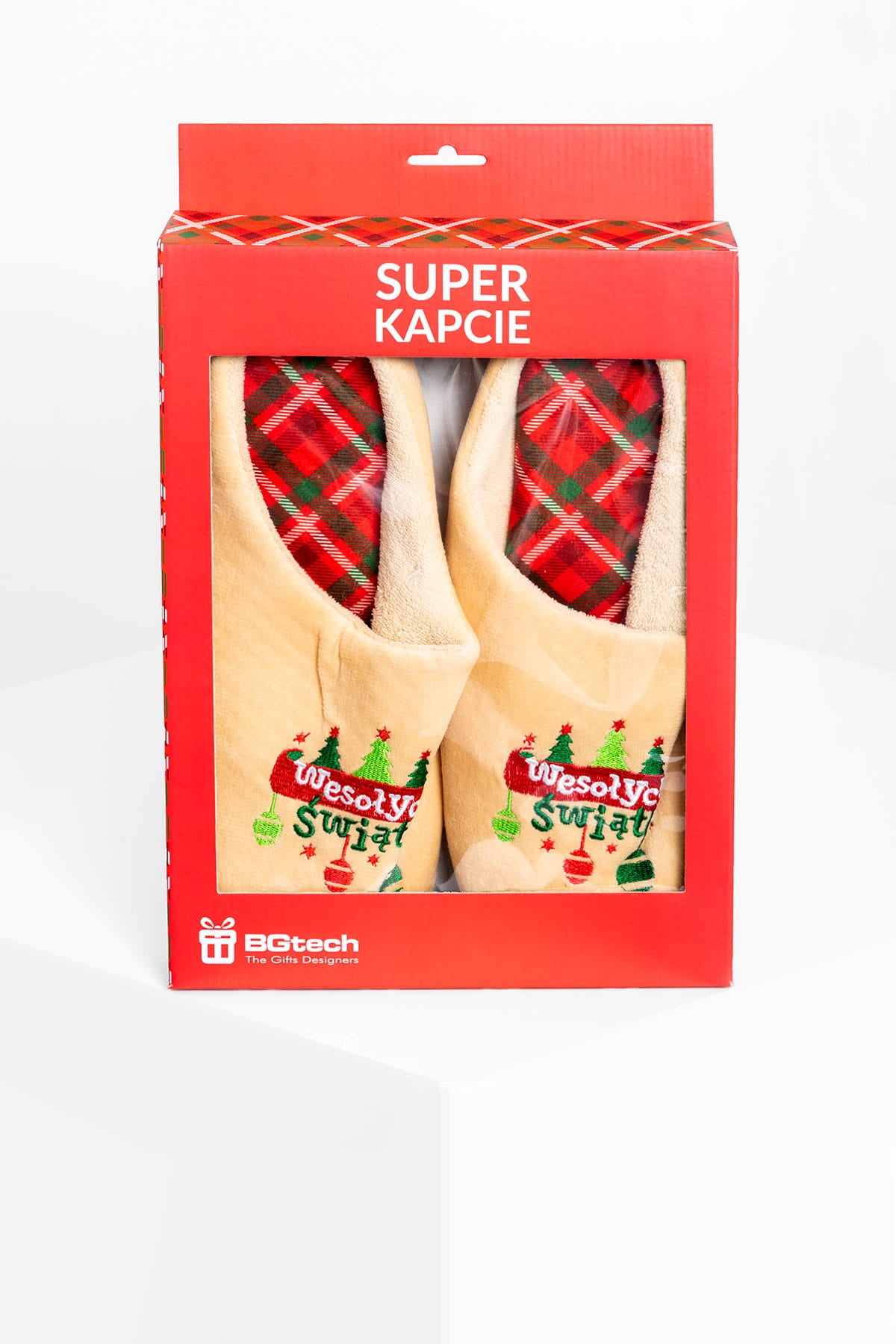 super kapcie WESOŁYCH ŚWIĄT