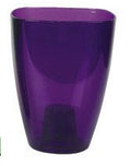 osłonka do storczyka 15 cm transparentna fiolet