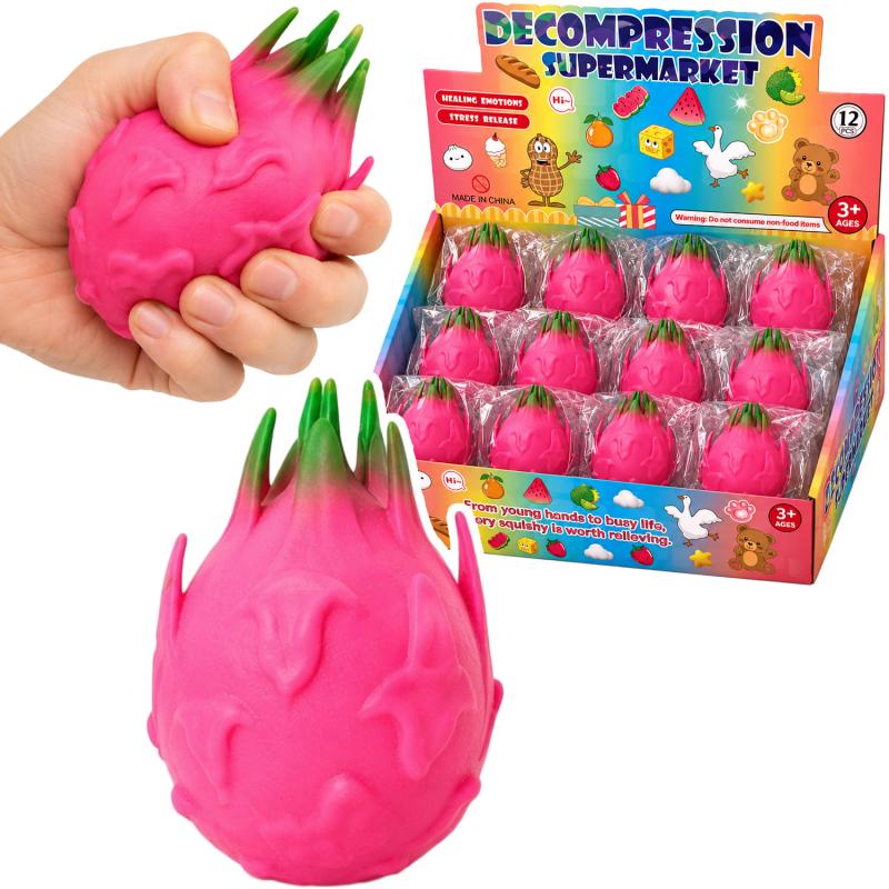 gniotek squishy 9 x 6 x cm SMOCZY OWOC PITAJA