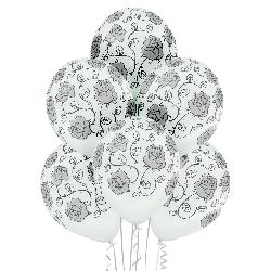 balony  Róże  6 szt. BN06-338