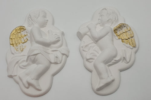 anioł płaski 16x10cm A-44