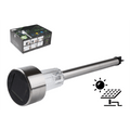 lampa solarna do ogrodu  metalizowana 30 x 4,5cm A6121