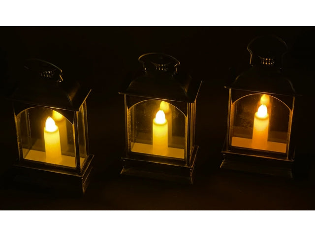 lampion +świeca   AE-7151  12cm