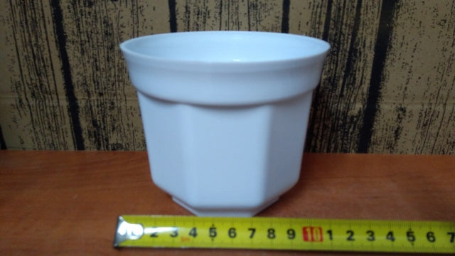doniczka/osłonka 12cm BIAŁA