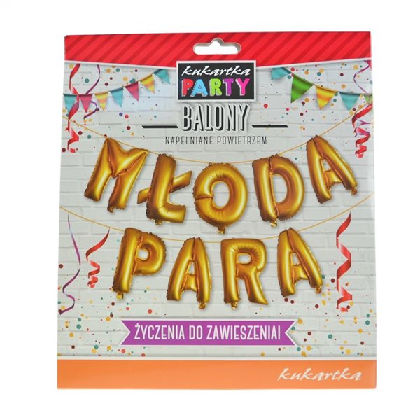 balony  Młoda para 16"  | BAL-009