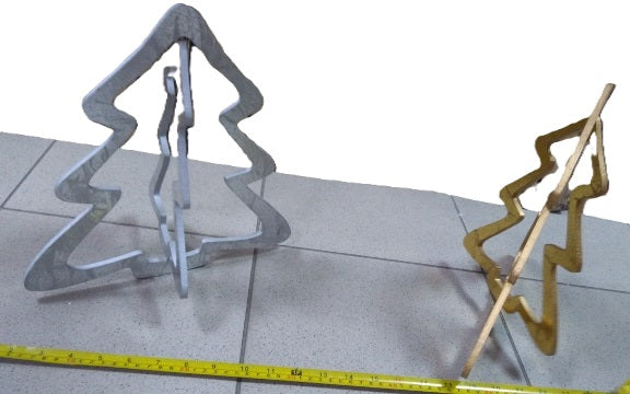 choinka drewniana  30cm zawieszka 3D