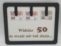 ramka humor widzisz  50 to wcale nie tak dużo