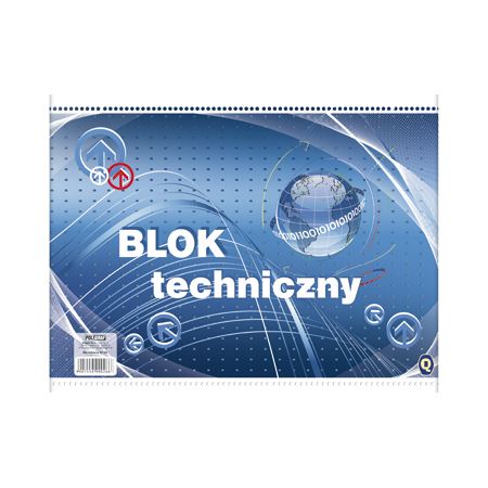 blok 10szt.  techniczny biały A3 | Q10K