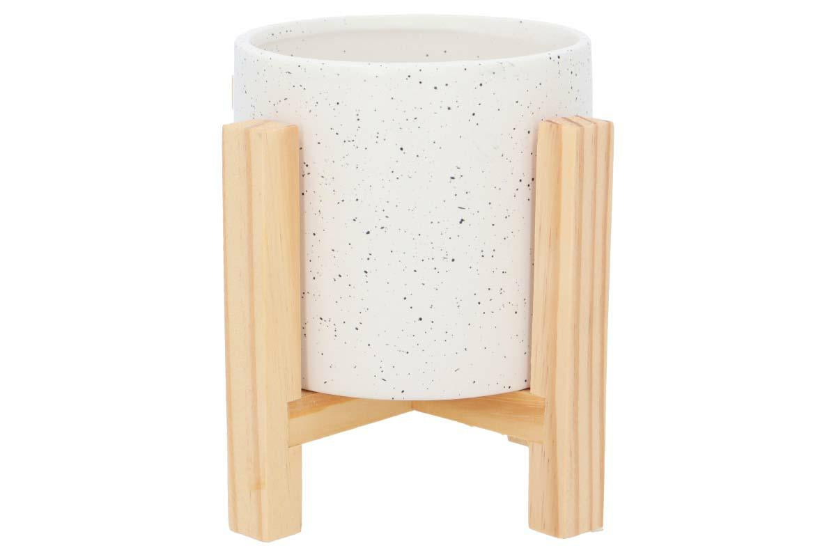 osłonka   ceramiczna na nóżkach 15x15x16cm