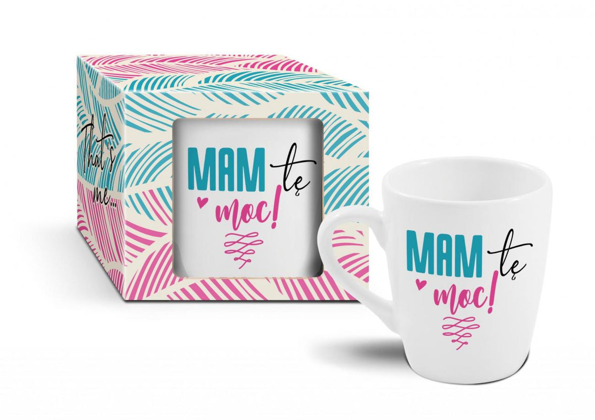 kubek baryłka 300ml Babskie sprawy ''Mam te moc"