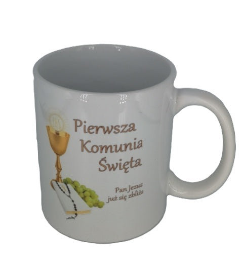 kubek ceramiczny Pierwsza Komunia Św.