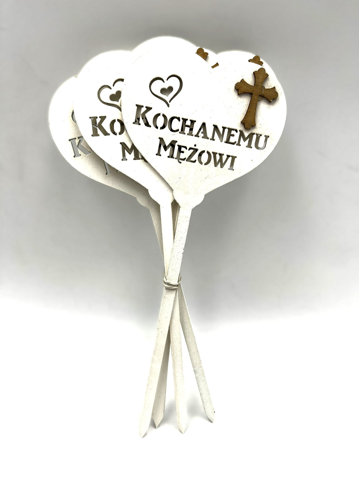 serce na piku  6szt. KOCHANEMU MĘŻOWI
