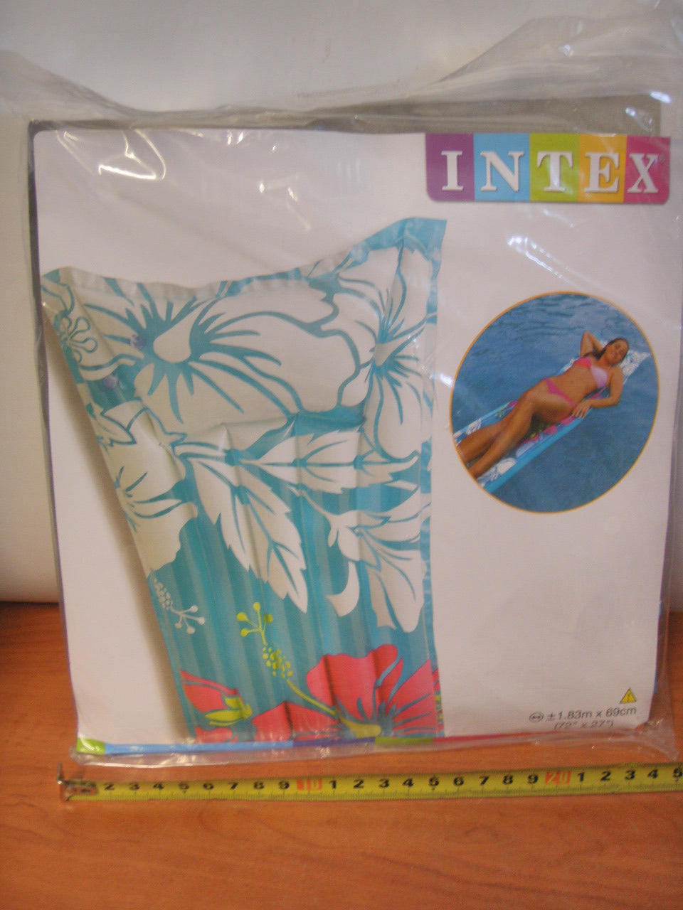 materac plażowy 1,83x69 mix wzorów  59720 INTEX