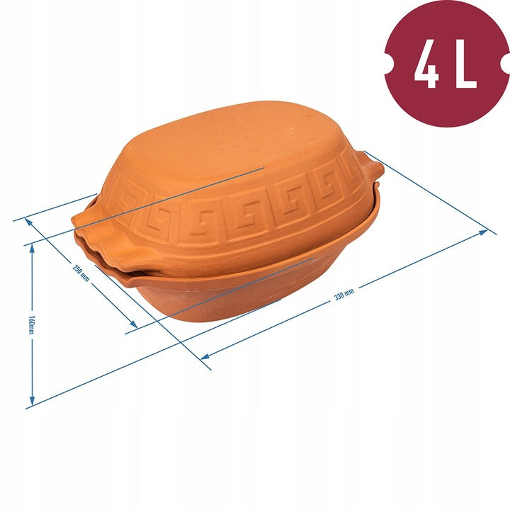 garnek rzymski gliniany 4l | 770608