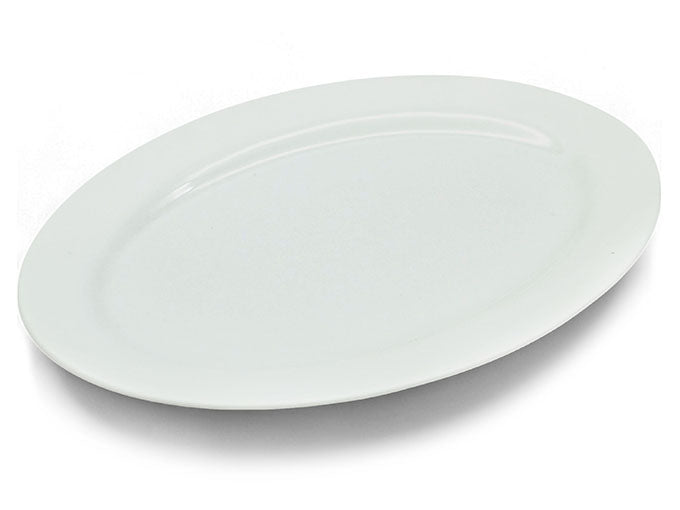 półmisek 24cm na przekąski talerz do serwowania wędlin podstawka owalny TR-23-045