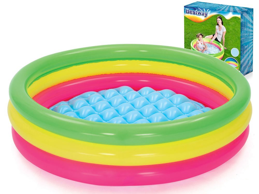 basen dmuchany 3ringi 102cm BESTWAY | 51104