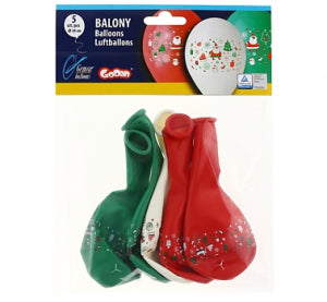 balony premium "Mikołaj  12" 5szt. GB/PG24
