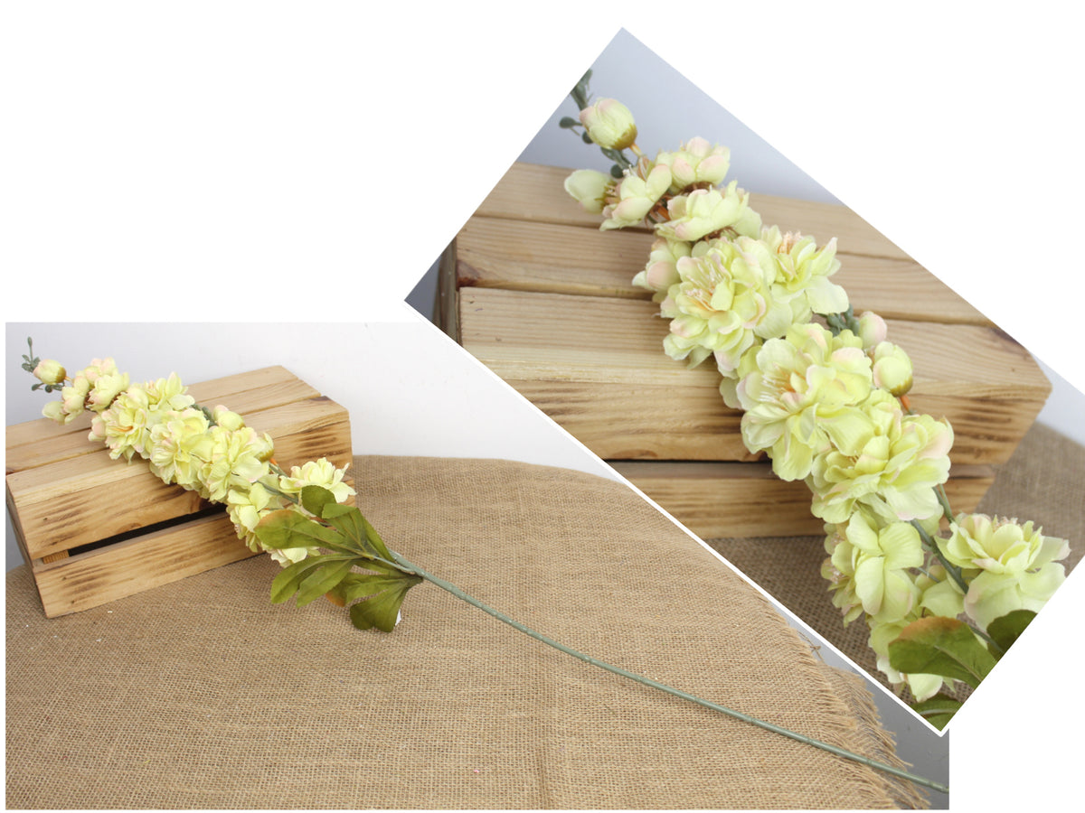 bukiet  OSTRÓŻKA wys. 80 cm (kwiat 32 x 8 cm) ŻÓŁTA MD-036D