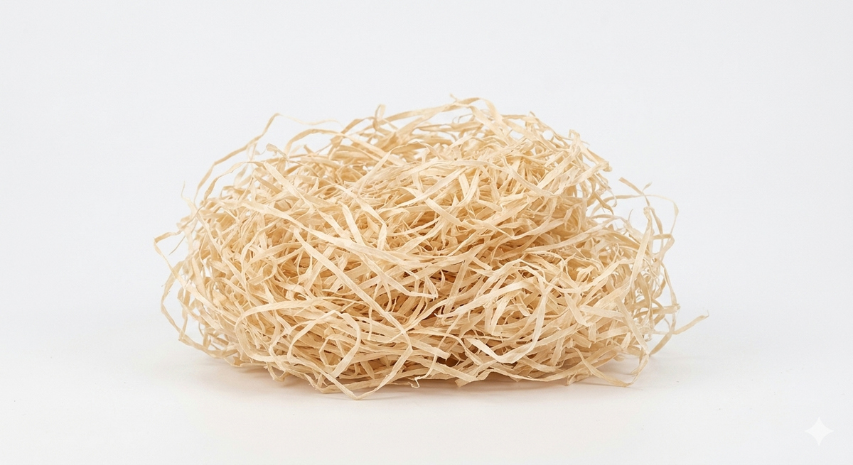 Wełna drzewna eko wypełniacz - 100 gr  WD-100G