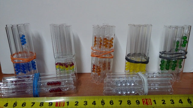 lufka szklana z kulkami 10szt 8432