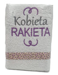 ręcznik KOBIETA RAKIETA