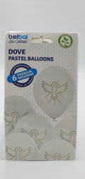 Balony Pierwsza Komunia Św. 30cm    6szt.