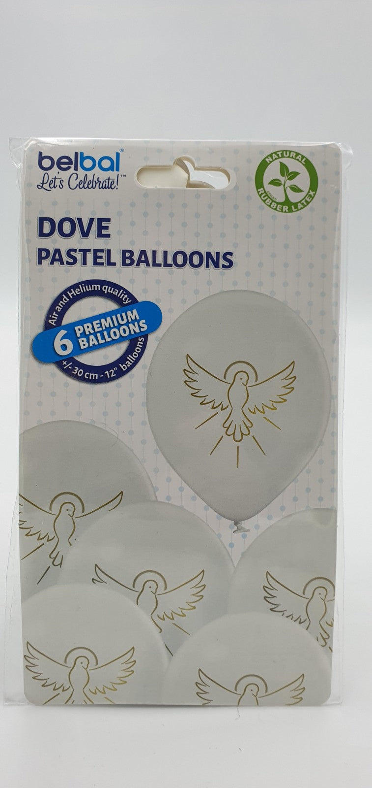 Balony Pierwsza Komunia Św. 30cm    6szt.
