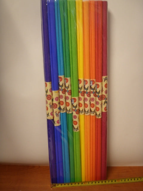 bibuła 10szt. mix kolorów SPECTRUM