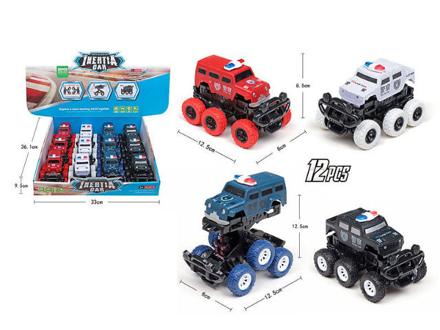 samochód Jeep 6x6 wystrzeliwany 12,5cm